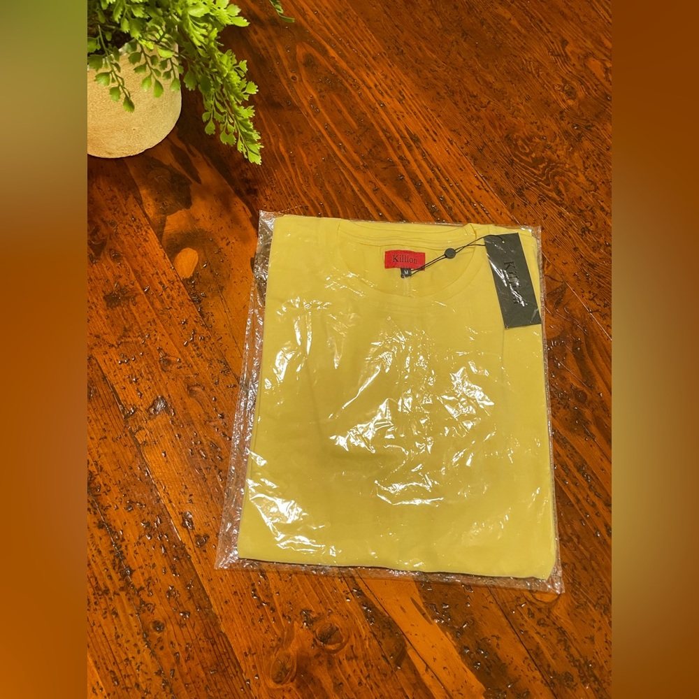 Killion Flat Hem Tee Yellow